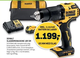 XL-BYG Dewalt slagboremaskine tilbud
