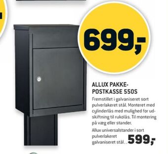 XL-BYG Allux postkasse tilbud