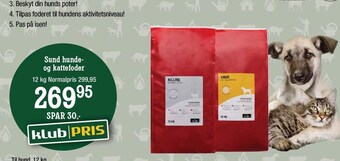Land & Fritid Sund hunde og kattefoder tilbud
