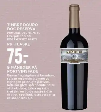 MENY Timbre douro doc reserva tilbud