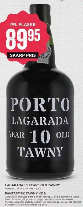 Lagarada 10 years old tawny