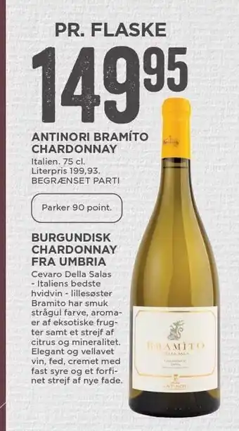 Antinori bramíto chardonnay