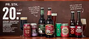 MENY Ørbæk, brewdog, mikkeller el. nørrebro bryghus tilbud