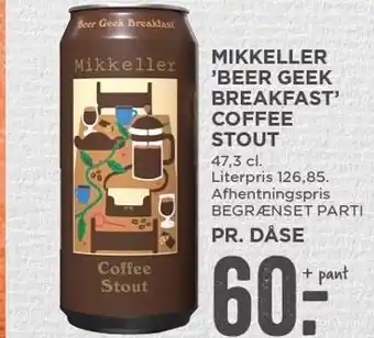 MENY Mikkeller beer greek breakfast coffee stout tilbud