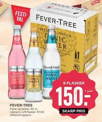 MENY Fever-tree 8 fl. tilbud