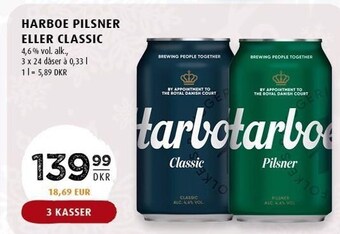 Scandinavian Park Harboe pilsner el. classic tilbud
