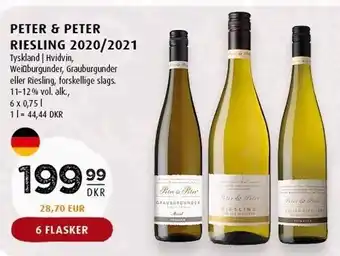 Scandinavian Park Peter & peter riesling tilbud