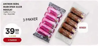 Scandinavian Park Anthon berg marcipan el. nougat tilbud