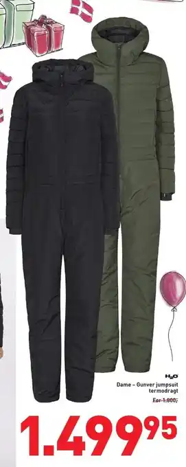 Intersport Gunver jumpsuit termodragt tilbud