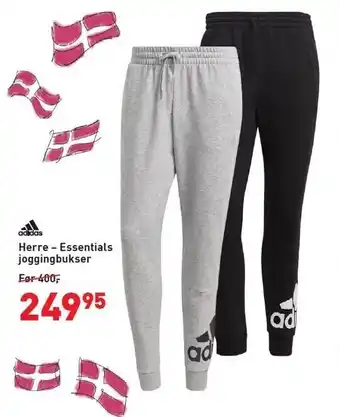 Adidas essentials joggingbukser