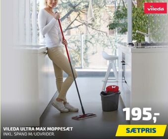 Davidsen Vileda moppesæt tilbud