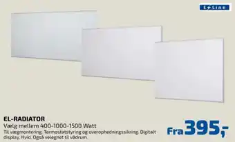 E-line elradiator