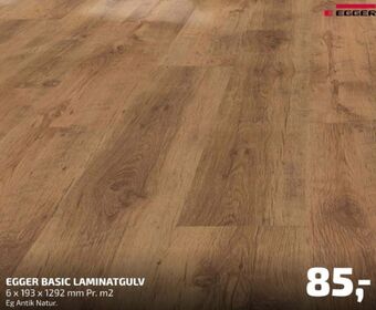 Davidsen Egger laminatgulv tilbud