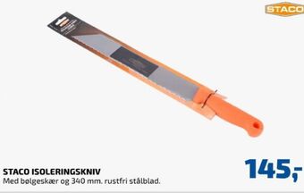 Staco isoleringskniv