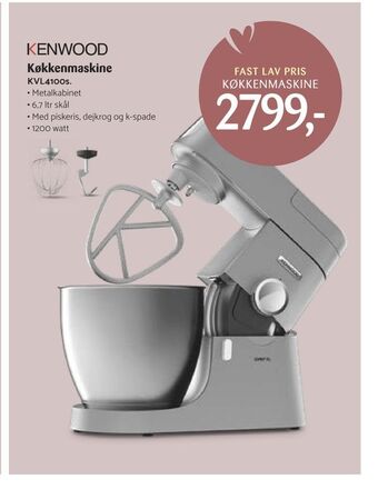 Kop & Kande Køkkenmaskine tilbud