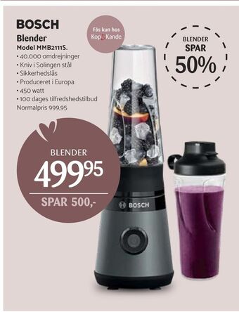 Kop & Kande Blender tilbud