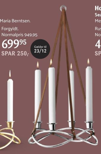 Kop & Kande Lysestage tilbud