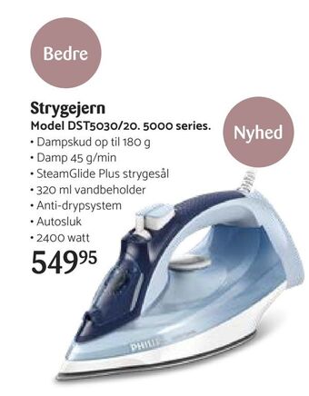 Kop & Kande Strygejern tilbud