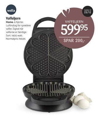 Kop & Kande Vaffeljern tilbud