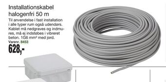 Harald Nyborg Installationskabel halogenfri 50 m tilbud