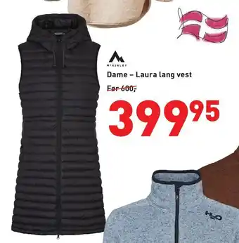 Intersport Dame - laura lang vest tilbud