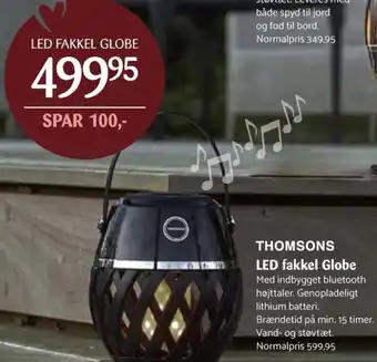 Thomsons Led Fakkel Globe