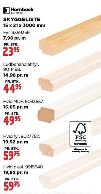 jem & fix Skyggeliste tilbud