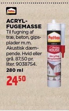 jem & fix Acrylfugemasse tilbud