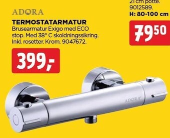 jem & fix Termostatarmatur tilbud