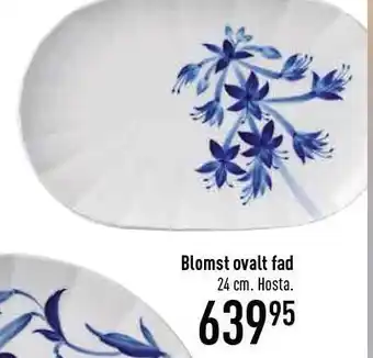 Imerco Blomst ovalt fad tilbud