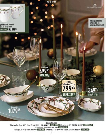 Imerco Stjerne riflet jul tilbud