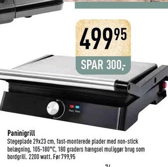 Imerco Paninigrill tilbud