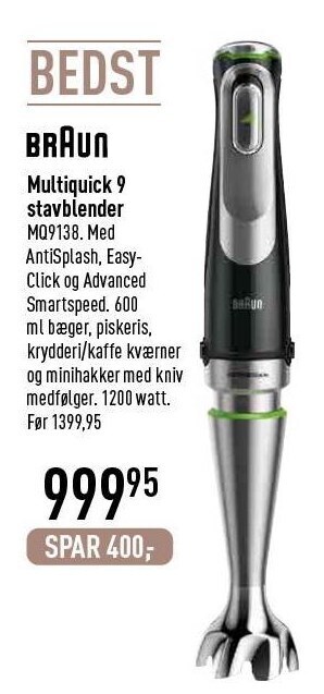Imerco Multiquick 9 stavblender tilbud