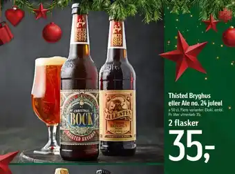 Thisted bryghus eller ale no. 24 juleøl
