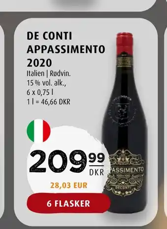De conti appassimento