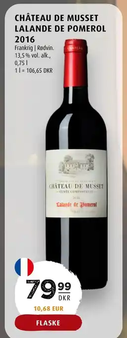 Scandinavian Park Château de musset lalande de pomerol tilbud