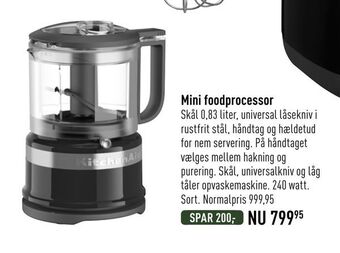 Imerco Mini foodprocessor tilbud