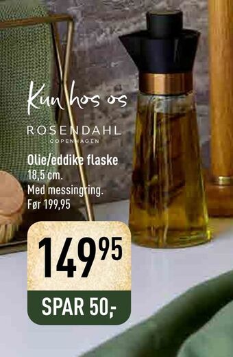 Imerco Olie/eddike flaske tilbud