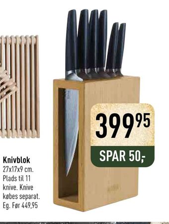 Imerco Knivblok tilbud