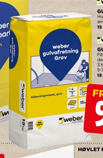 jem & fix Gulvafretning grov tilbud