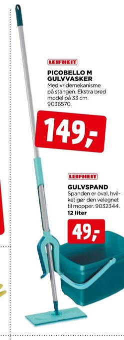 jem & fix Picobello m gulvvasker tilbud