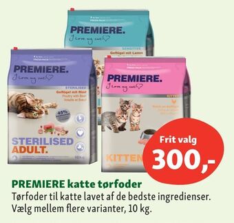 Maxi Zoo Premiere katte tørfoder tilbud
