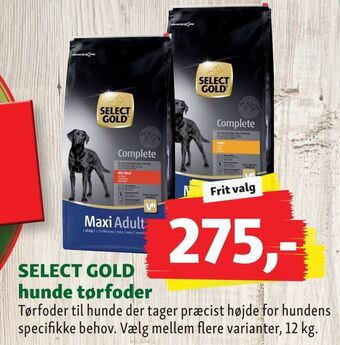 Maxi Zoo Select gold tilbud