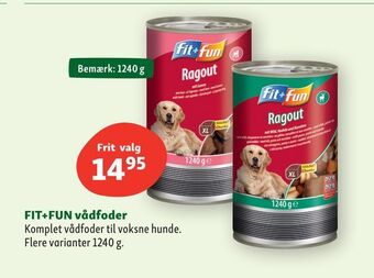 Maxi Zoo Fit+fun vådfoder tilbud