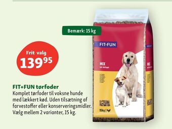 Maxi Zoo Fit+fun tørfoder tilbud