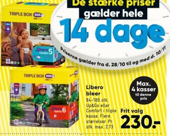 Bilka Libero bleer tilbud
