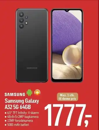 Føtex Samsung galaxy a32 tilbud
