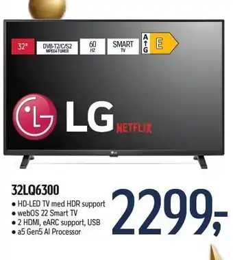 Føtex 32lq6300 lg smart tv tilbud