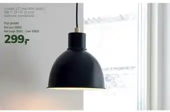 Pop pendel