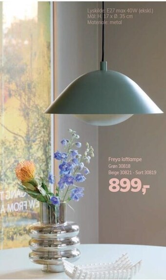 Daells Bolighus Freya loftlampe tilbud